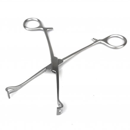 Затискач по Babcock, для захоплення кишкової стінки. Довжина 16 см